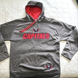 Washington Capitals Hoodie Embroidered Hockey NHL sz M